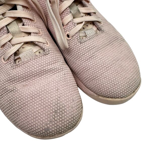 NOBULL Unisex Pink Blush Heather Outwork Athletic Gym Training Shoes - Picture 9 of 11